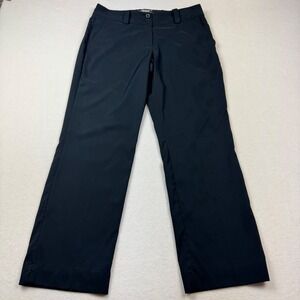 Nike Golf Dri-FIT Pants Women's Size‎ 8 Black Tour Performance 28.5 Inseam